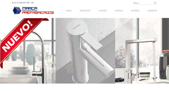 Desktop Screenshot of marcaprefabricados.com